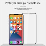 PINWUYO Full Coverage Full Glue 2.5D 9H Anti-Fingerprint Anti-explosion Tempered Glass Protector for iPhone 13 mini 5.4 inch