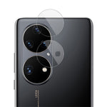 IMAK 1 set ultraklart rund ring härdat glas bakre kameralinsskyddsfilm för Huawei P50 Pro