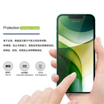 AMORUS 2Pcs / Set Ultra Clear Full Glue Tempered Glass Screen Protector Films for iPhone 13 / 13 Pro / 14
