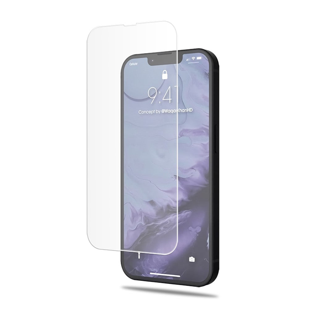 AMORUS 2Pcs / Set Ultra Clear Full Glue Tempered Glass Screen Protector Films for iPhone 13 / 13 Pro / 14