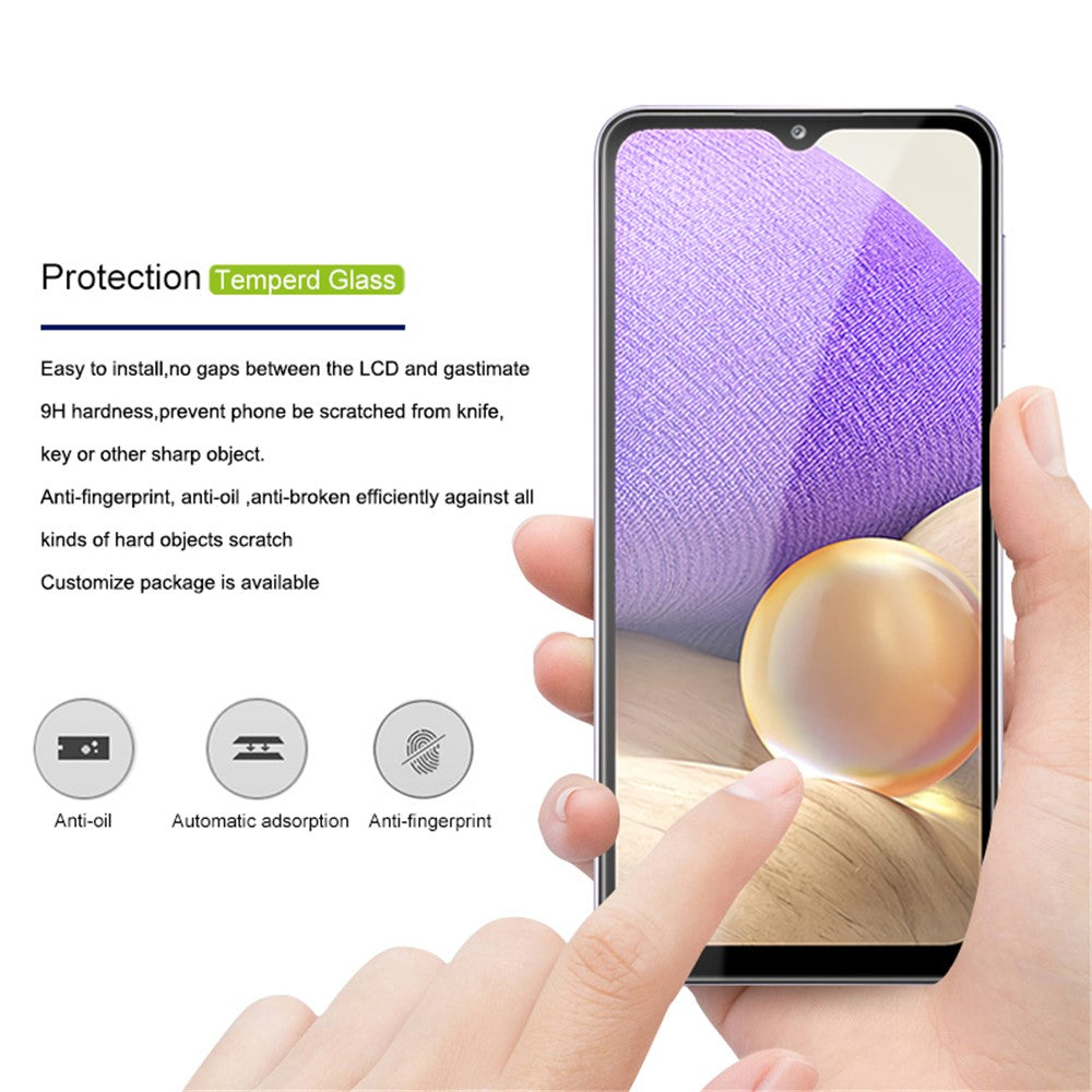 MOCOLO Anti-explosion Ultra Clear Tempered Glass Screen Protector for Samsung Galaxy A03s (164.2mm)