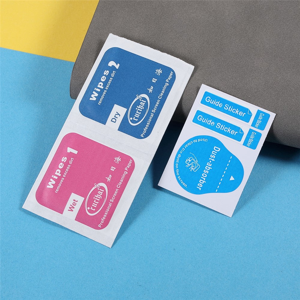 RURIHAI Full Size Full Glue 2.5D Secondary Hardening Solid Defense 0.26mm Tempered Glass Screen Protector for Huawei P50