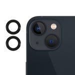 2pcs/Set Monochrome Design AGC Glass Camera Lens Protector Film Guard for iPhone 13/13 mini