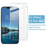 IMAK H-serien högtransparent skärmskyddsfilm i härdat glas för iPhone 13 Pro Max / 14 Plus