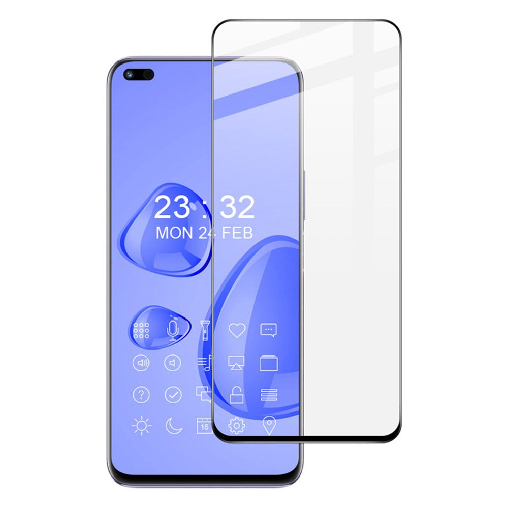 IMAK Pro+ Full Glue Full Protection 9H Tempered Hardness Glass Screen Protector for Huawei nova 8i/Honor 50 Lite