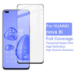 IMAK Pro+ Full Glue Full Protection 9H Tempered Hardness Glass Screen Protector for Huawei nova 8i/Honor 50 Lite