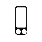 Silk Printing Anti-scratch Tempered Glass Camera Lens Guard Films Protector for Samsung Galaxy Z Flip3 5G