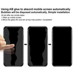 IMAK Full Coverage Premium Privacy Anti-Peep 9H Hardness Tempered Glass Screen Protector for iPhone 13 mini 5.4 inch