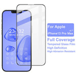 IMAK Pro+ Glat Klar Slidstærk Fuld Dækning Fuld Lim HD Klar AGC Hærdet Glas Skærmbeskytter til iPhone 13 Pro Max / 14 Plus