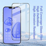 IMAK Pro+ Glat Klar Slidstærk Fuld Dækning Fuld Lim HD Klar AGC Hærdet Glas Skærmbeskytter til iPhone 13 Pro Max / 14 Plus