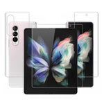 For Samsung Galaxy Z Fold3 5G Hydrogel Screen Protector HD Ultra Clear Full Coverage Soft TPU + PET Anti-Scratch Film