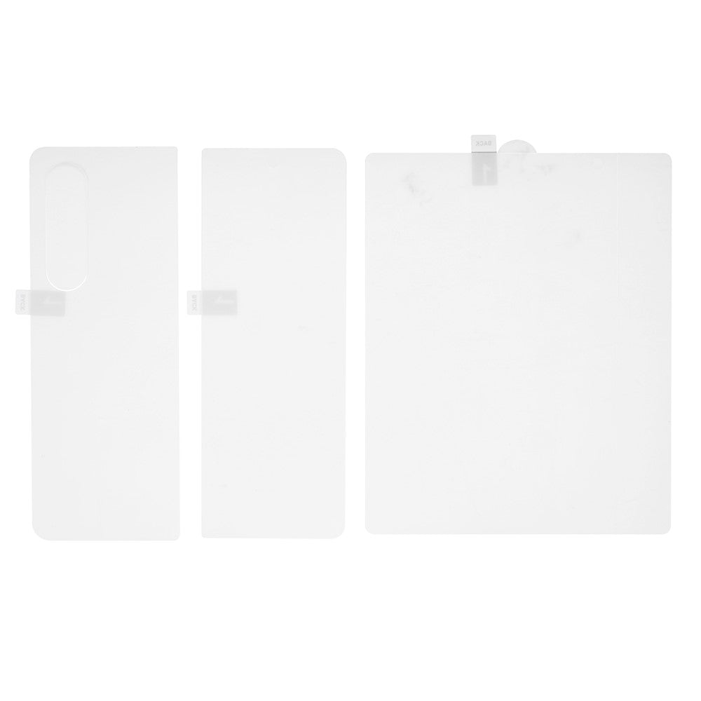 For Samsung Galaxy Z Fold3 5G Hydrogel Screen Protector HD Ultra Clear Full Coverage Soft TPU + PET Anti-Scratch Film