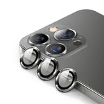 ENKAY HAT PRINCE HD Klar 9H Hærdet Glas Aluminium Legering Bagkamera Linse Ring Dæksel Beskytter (3 stk./gruppe) til iPhone 13 Pro / 13 Pro Max