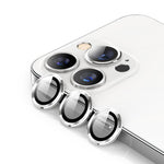 ENKAY HAT PRINCE HD Klar 9H Hærdet Glas Aluminium Legering Bagkamera Linse Ring Dæksel Beskytter (3 stk./gruppe) til iPhone 13 Pro / 13 Pro Max