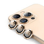 ENKAY HAT PRINCE HD Klar 9H Hærdet Glas Aluminium Legering Bagkamera Linse Ring Dæksel Beskytter (3 stk./gruppe) til iPhone 13 Pro / 13 Pro Max