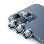 ENKAY HAT PRINCE HD Klar 9H Hærdet Glas Aluminium Legering Bagkamera Linse Ring Dæksel Beskytter (3 stk./gruppe) til iPhone 13 Pro / 13 Pro Max