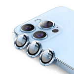 ENKAY HAT PRINCE HD Klar 9H Hærdet Glas Aluminium Legering Bagkamera Linse Ring Dæksel Beskytter (3 stk./gruppe) til iPhone 13 Pro / 13 Pro Max