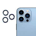 RURIHAI Metallram Härdat Glas Kameralinsskyddsfilm för iPhone 13 Pro Max 6,7 tum / iPhone 13 Pro 6,1 tum