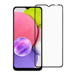 Full Protection Full Glue HD Scratch-Resistant Silk Printing Tempered Glass Film for Samsung Galaxy A03s (164.2mm)