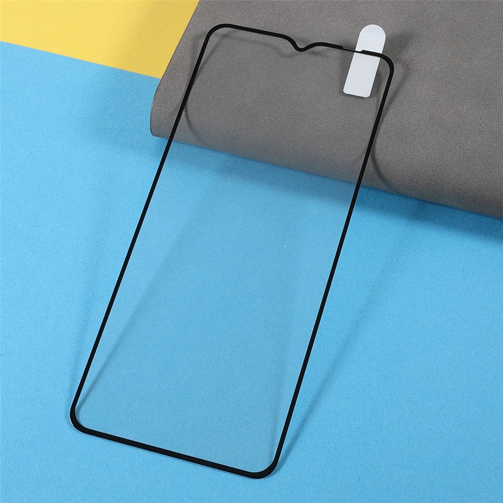 Full Protection Full Glue HD Scratch-Resistant Silk Printing Tempered Glass Film for Samsung Galaxy A03s (164.2mm)