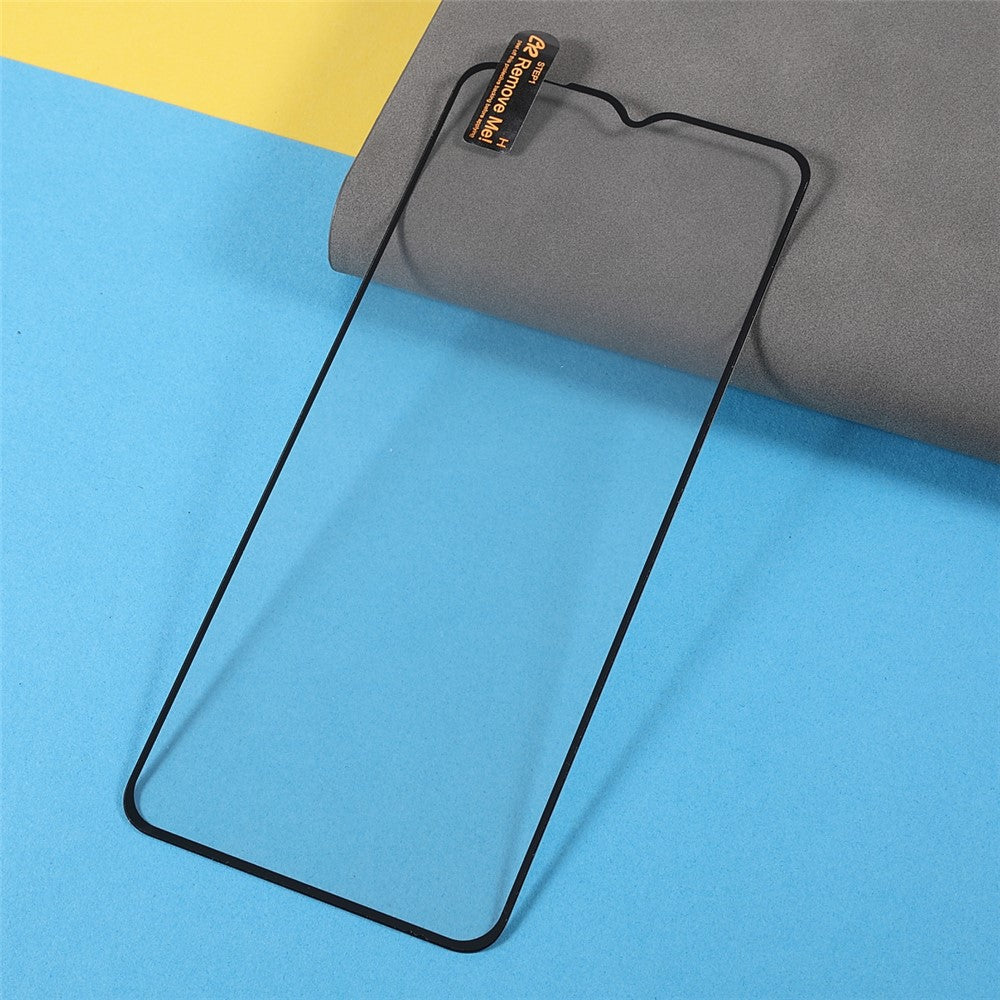 Full Protection Full Glue HD Scratch-Resistant Silk Printing Tempered Glass Film for Samsung Galaxy A03s (164.2mm)