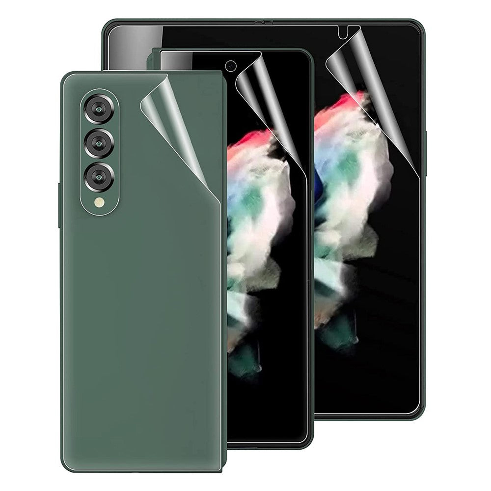 Flexible Folding Full Coverage Front and Back Soft TPU Protective Film Set for Samsung Galaxy Z Fold3 5G