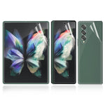 Flexible Folding Full Coverage Front and Back Soft TPU Protective Film Set for Samsung Galaxy Z Fold3 5G