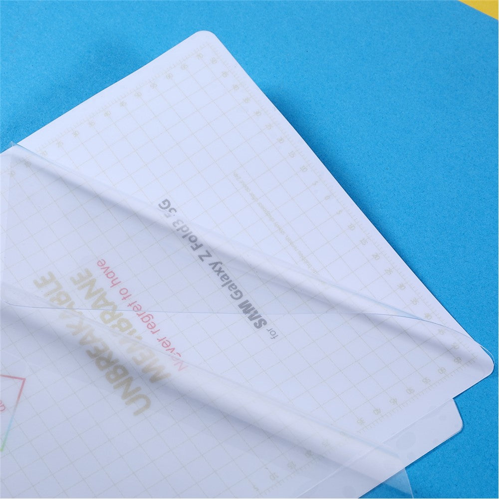 Flexible Folding Full Coverage Front and Back Soft TPU Protective Film Set for Samsung Galaxy Z Fold3 5G