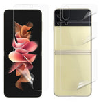 Komplet Sæt Blødt TPU Beskyttelsesfilm til Forside og Bagside til Samsung Galaxy Z Flip3 5G