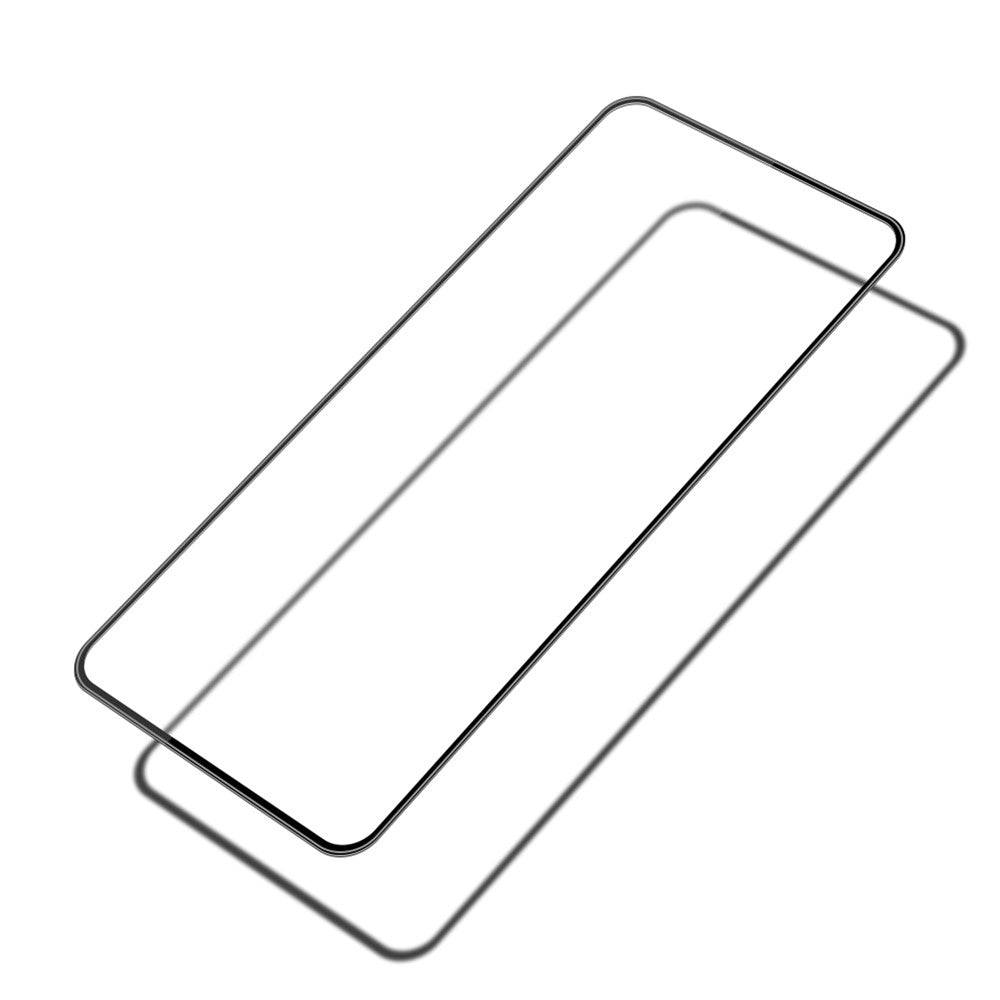 PINWUYO Fingerprint-Free Anti-Explosion Full Coverage 3D Large Arc Edge Tempered Glass Screen Protector [Full Glue] for Xiaomi 11T / 11T Pro