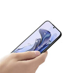 PINWUYO Fingerprint-Free Anti-Explosion Full Coverage 3D Large Arc Edge Tempered Glass Screen Protector [Full Glue] for Xiaomi 11T / 11T Pro