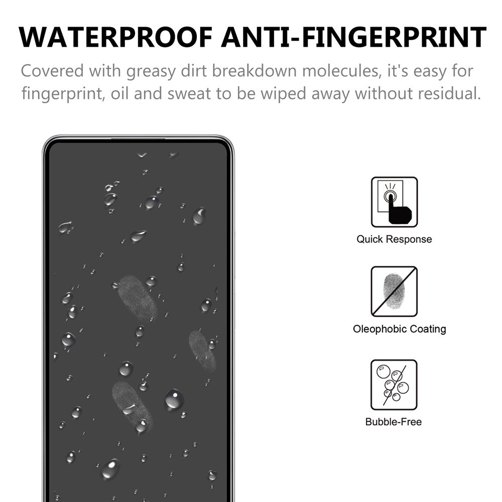 0.2mm HD Full Screen Full Glue 9H Hardness Anti-explosion Tempered Glass Screen Protector for Xiaomi Poco M5s 4G / Redmi Note 10 4G / Redmi Note 10S 4G