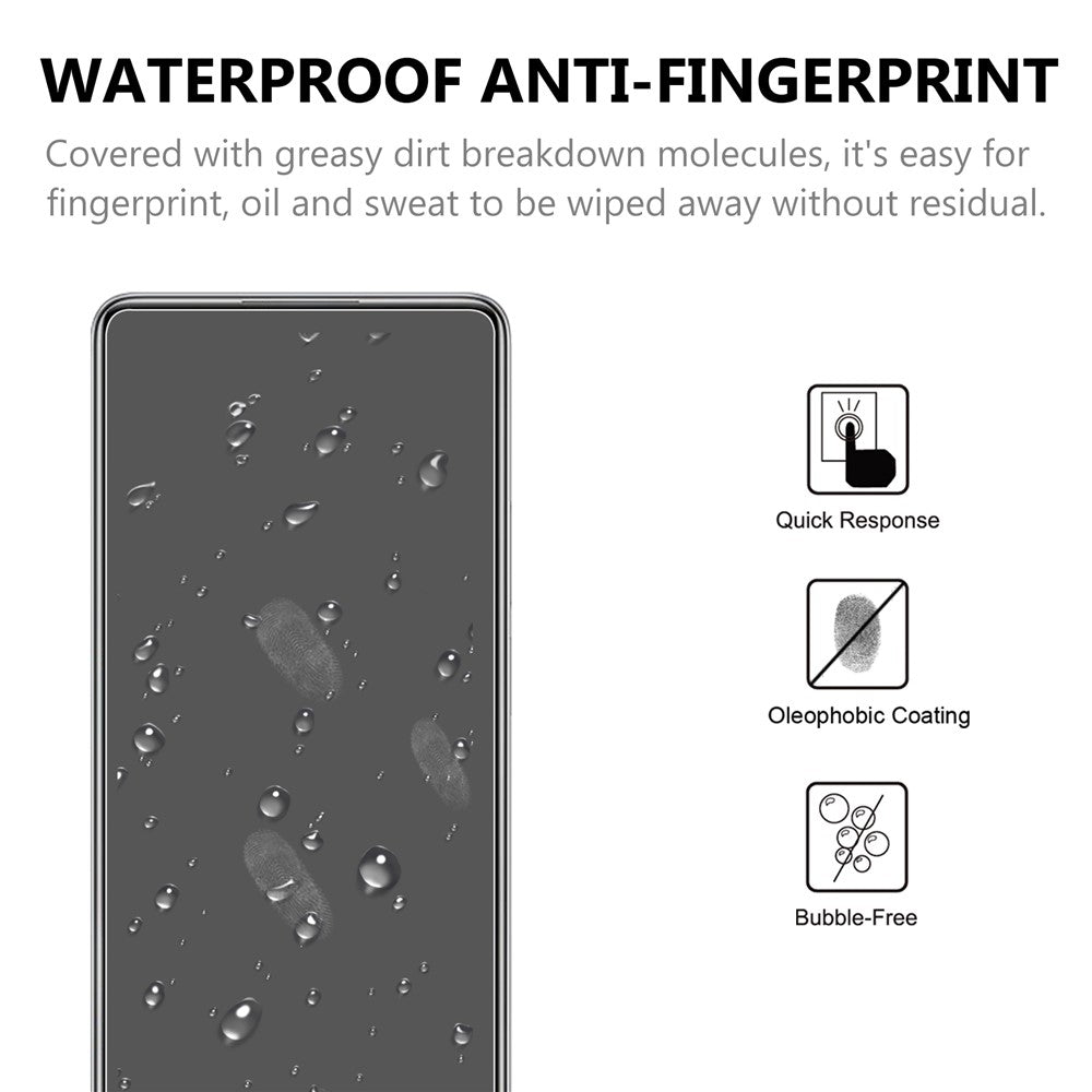 HD Clear 9H Hardness 2.5D Arc Edge Anti-explosion Tempered Glass Screen Protector for Xiaomi 11T / 11T Pro