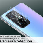 IMAK 2Pcs/Pack HD Bubble Free Anti-Scratch Tempered Glass Camera Lens Protector for Xiaomi 11T / 11T Pro