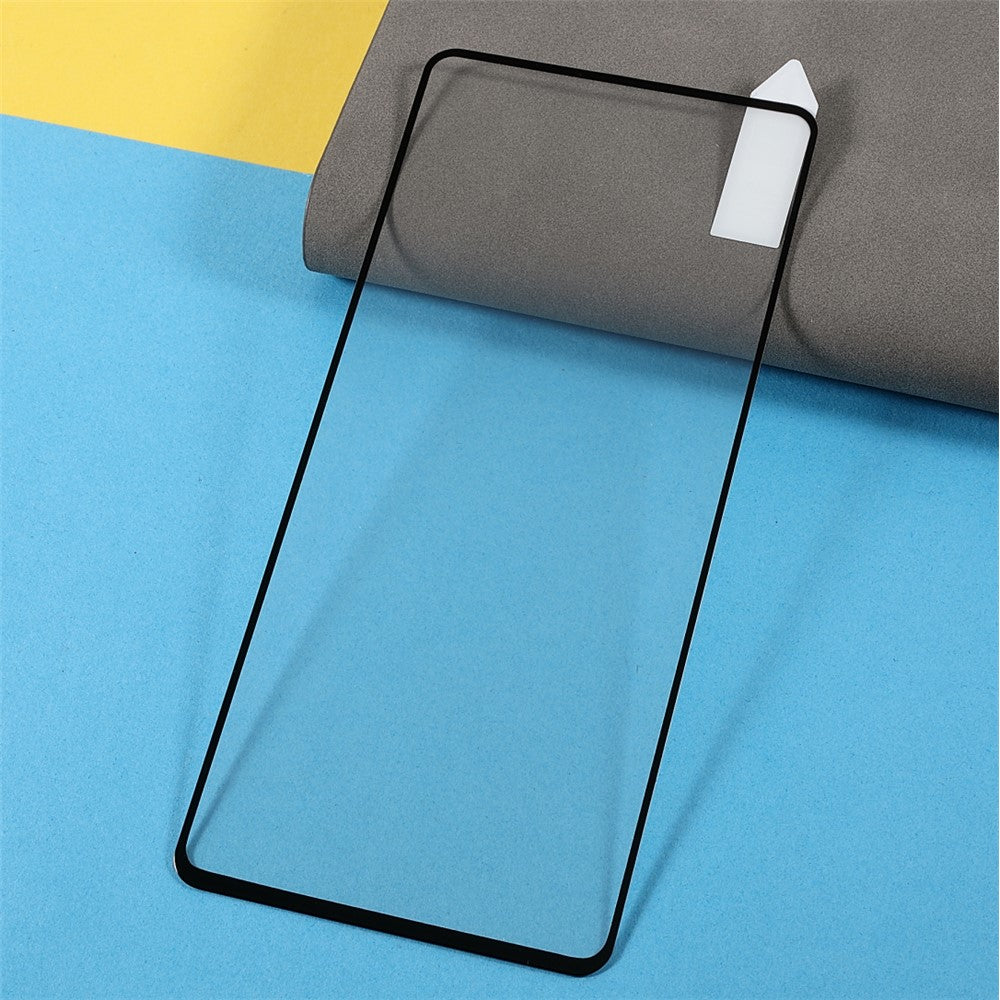 RURIHAI Double Defense Series Full Size Full Glue 2.5D 9H Anti-explosion High Aluminium-silicon Glass Screen Protector for Samsung Galaxy M52 5G