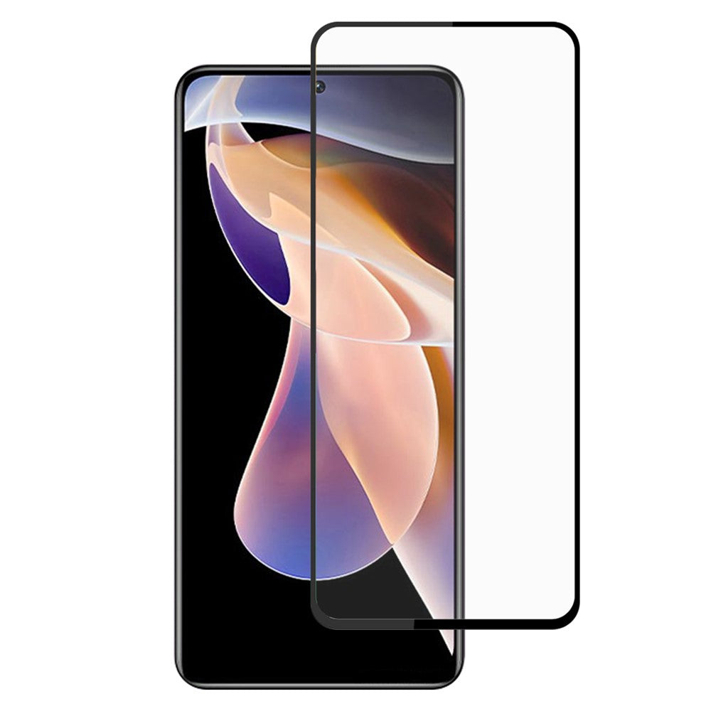 PINWUYO HD Explosionssäker 9H Härdat Glas Helskärmstäckande Skärmfilm för Xiaomi Redmi Note 11 Pro 5G (Kina) (MediaTek) / Note 11 Pro+ 5G