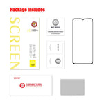 ENKAY HAT PRINCE Full Coverage Full Glue 6D Silk Printing Tempered Glass Screen Protector for Samsung Galaxy A03s (166.5mm)