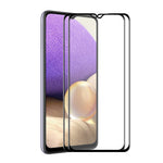 ENKAY HAT PRINCE 2Pcs / Set Full Glue 6D Full-screen Silk Printing Tempered Screen Glass for Samsung Galaxy A32 5G / M32 5G