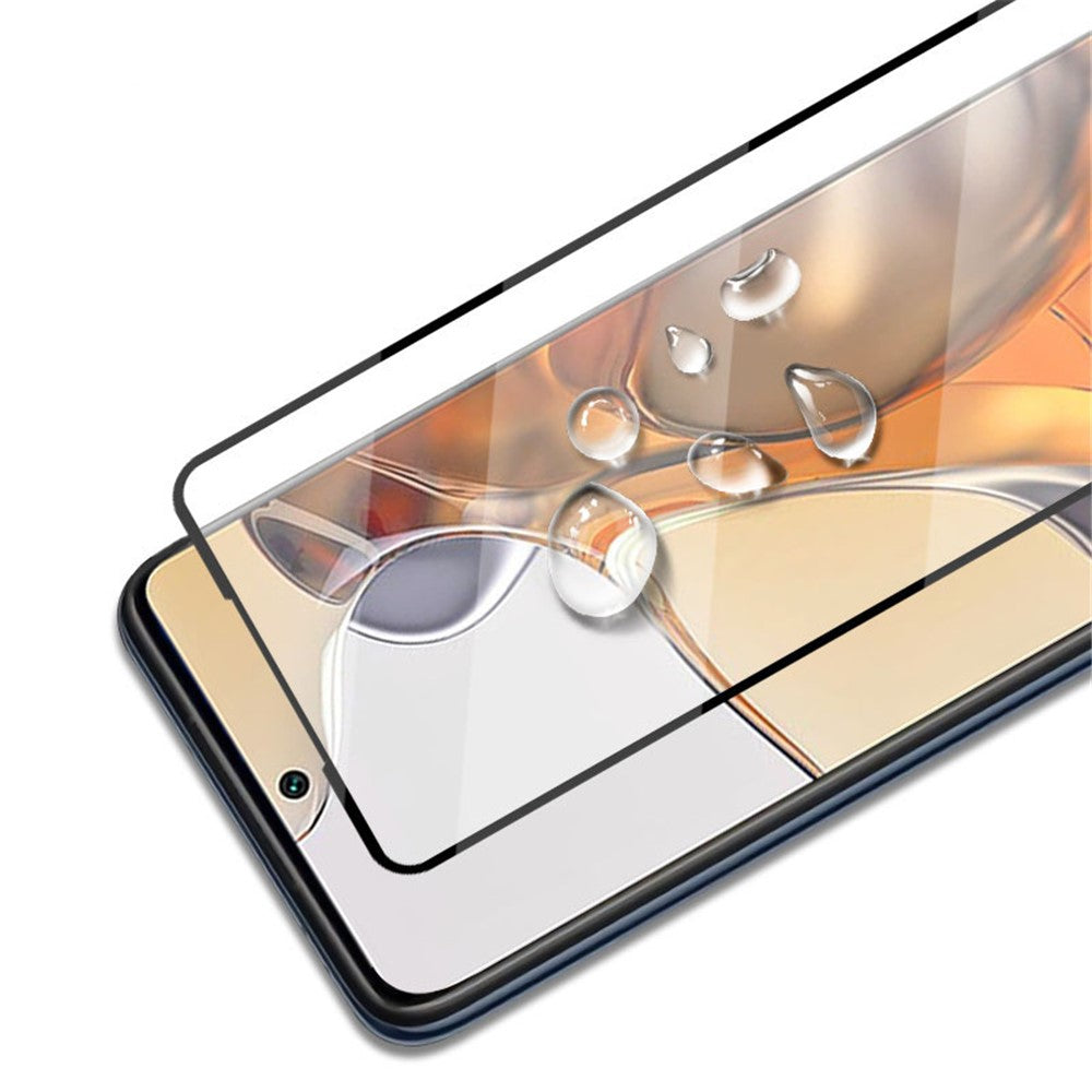 MOCOLO anti-fingeraftryk, slidstærk, silketrykt, fuldklæbende HD-skærmbeskyttelsesfilm i hærdet glas til Xiaomi 11T/11T Pro