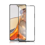 AMORUS Silk Printing Full Glue HD Double Defense Full Coverage Tempered Glass Screen Protector for Xiaomi 11T / 11T Pro