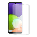 ENKAY HAT PRINCE 5Pcs / Set 9H Hardness 0.26mm Ultra-thin 2.5D Arc Edge Tempered Glass Screen Protector for Samsung Galaxy A32 4G (EU Version)