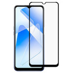 Full Screen Full Glue Solid Defense Silk Printing 9D Anti-explosion HD Clear Tempered Glass Film for Oppo A55 5G