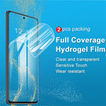 IMAK 2Pcs/Set Hydrogel Film III Full Coverage Transparent Soft TPU Protective Screen Protector for Xiaomi 11T / 11T Pro