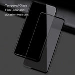 AMORUS Full Cover Full Glue 9H Hardness Secondary Hardening Silk Printing Tempered Glass Film for Samsung Galaxy M52 5G