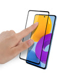 MOCOLO Silk Print Full Glue Full Coverage Ultra Clear Tempered Glass Screen Film for Samsung Galaxy M52 5G