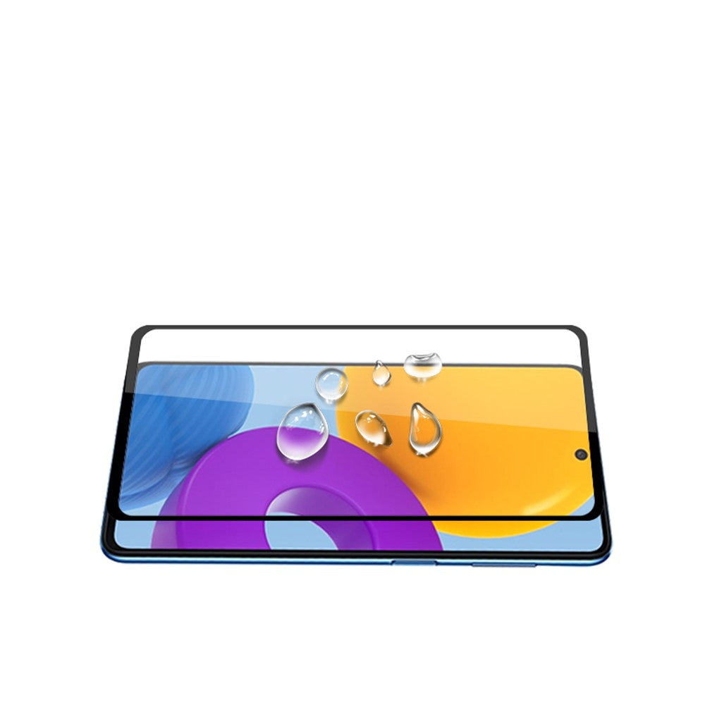 MOCOLO Silk Print Full Glue Full Coverage Ultra Clear Tempered Glass Screen Film for Samsung Galaxy M52 5G