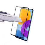 MOCOLO Silk Print Full Glue Full Coverage Ultra Clear Tempered Glass Screen Film for Samsung Galaxy M52 5G