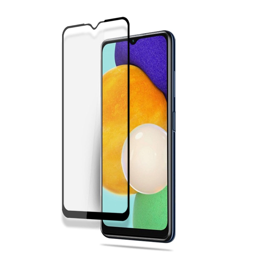 MOCOLO Silk Print Full Glue Arc Design Vattentätt Ultra Clear Härdat Glas Heltäckande Skärmskydd för Samsung Galaxy A13 5G