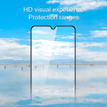 AMORUS 2Pcs / Pack Secondary Hardening Tempered Glass Film for Samsung Galaxy S22 5G / S23 , Full Coverage Full Glue Silk Printing Screen Protector HD Clear Scratch Resistant