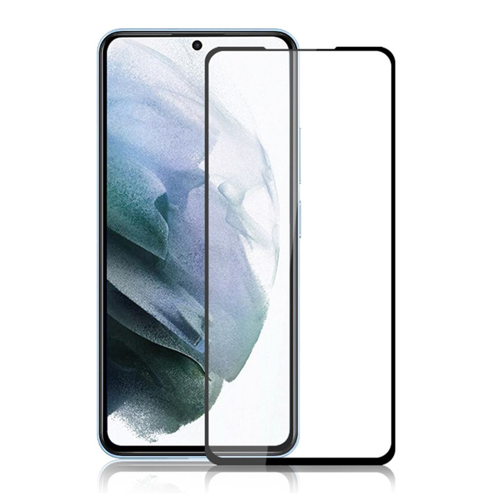 MOCOLO Sekundær Hærdning Fuld Beskyttelse Fuld Lim Silketryk HD Hærdet Glas Skærmbeskytter til Samsung Galaxy S22 5G / S23